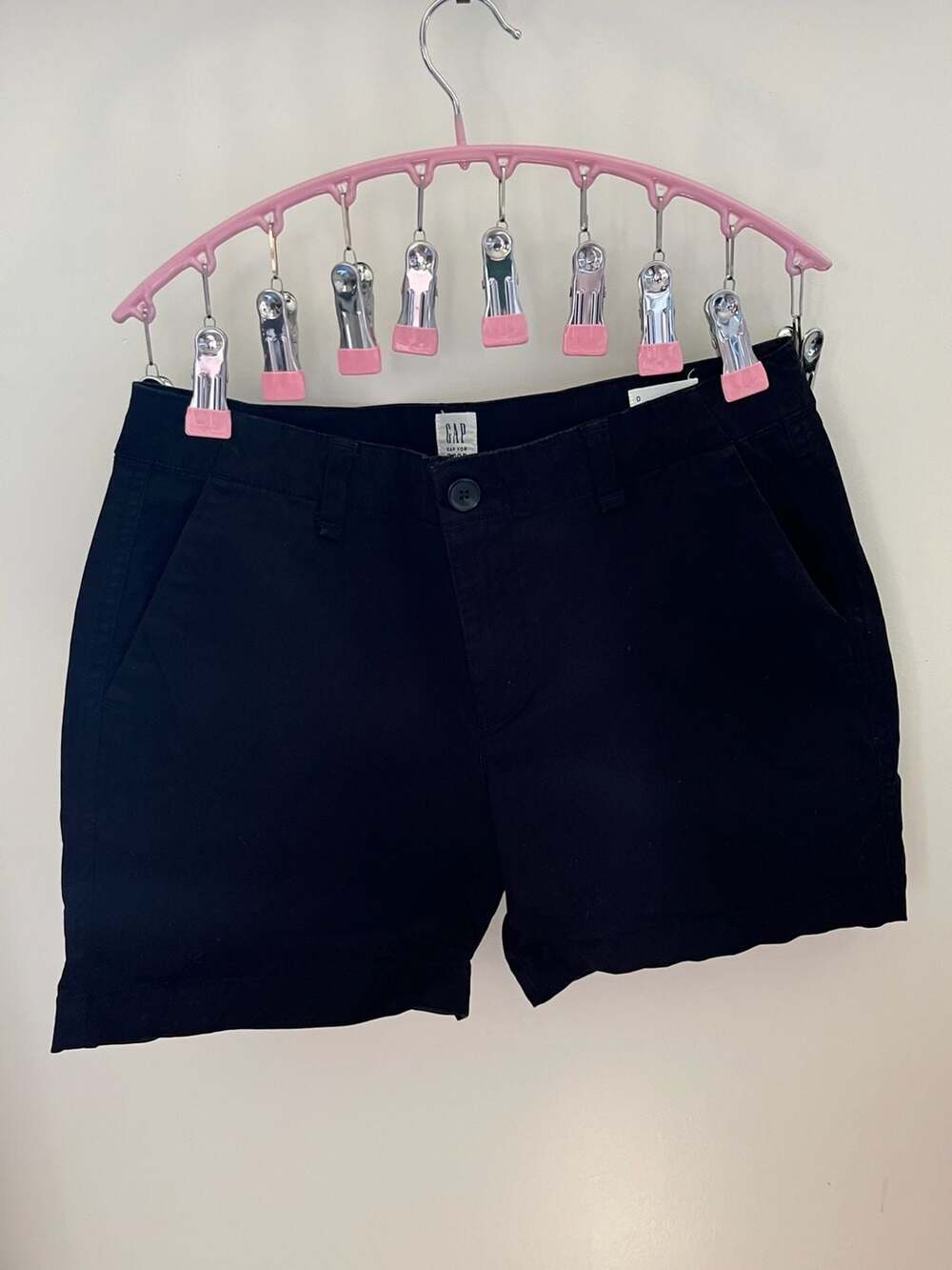 Gap City Short Size 0 Black Cotton Chino Shorts